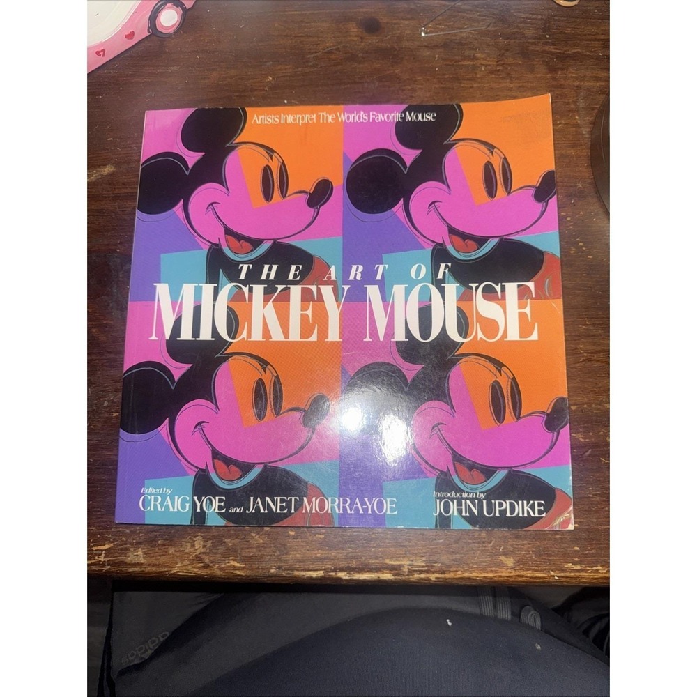 The Art of Mickey Mouse: Artists Interpret The Worlds Favorite Mouse 1991 1st Ed